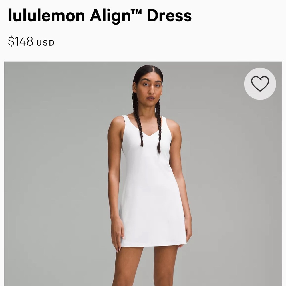 NWT lululemon align dress